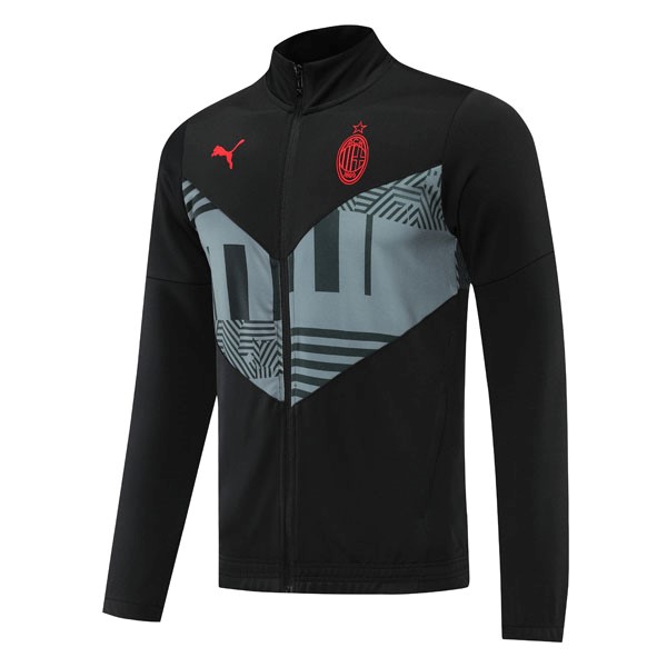 Veste AC Milan 2022-23 Noir Gris